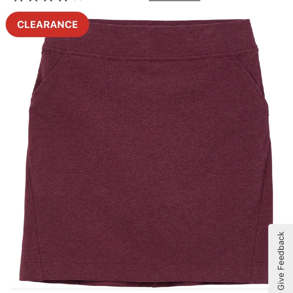 Duluth Women's NoGA Naturale Cotton Skort floral